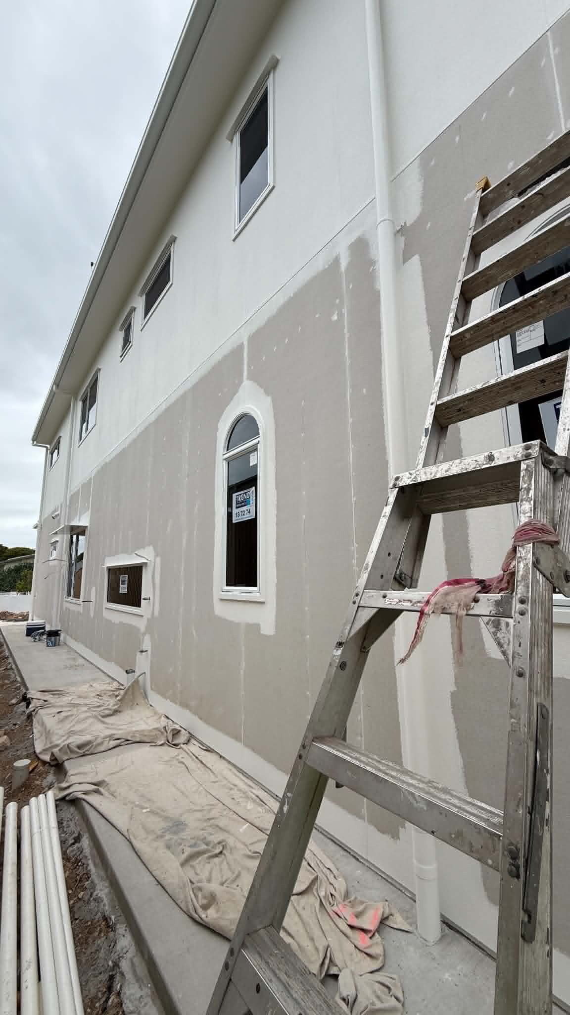 Architectural new-build residential exterior and interior painting contractor